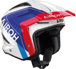 Airoh Casca moto trial Airoh TRR 2 Hunt albastru-rosu (AIM140-2502)