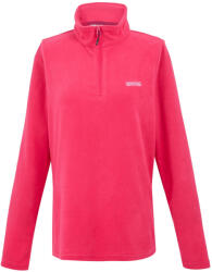 Regatta Great Outdoors Női Sweetheart 1/4 Zip Fleece felső 2XL rózsaszín