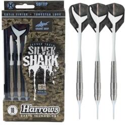 Harrows darts szett Silver Shark soft A style 18gr szürke