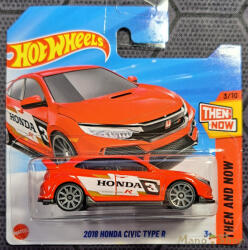 Mattel - Then and Now - 2018 Honda Civic Type R (HYY64)