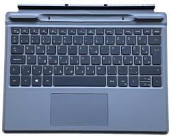 Dell Latitude 7320 K19M Detachable (levehető) háttérvilágítással (backlit) szürke (gray) burkolattal (topcase) touchpaddel magyar (HU) laptop/notebook billentyűzet/tablet dock gyári