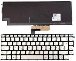 Lenovo Yoga 9-14IAP7 9-14IRP8 series háttérvilágítással (backlit) ezüst magyar (HU) laptop/notebook billentyűzet gyári