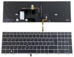 HP Zbook Fury 15 G7 G8 series L97967-211 M17094-211 háttérvilágítással (backlit) fekete magyar (HU) laptop/notebook billentyűzet