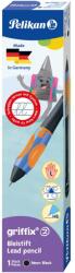 Herlitz Griffix 2 ceruza balkezeseknek, fekete (00821100)