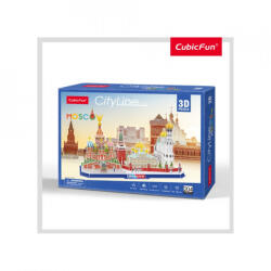 CubicFun Cubic Fun - Puzzle 3D Moscova 204 Piese (CUMC266h) - carlatoys