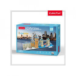 CubicFun Cubic Fun - Puzzle 3D Londra 107 Piese (CUMC253h)
