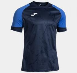 Joma HISPA V SHORT SLEEVE T-SHIRT dressz / póló tengerészkék azúrkék L