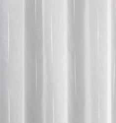 Látvány Textil Kft Fehér sable kész függöny Anita egyszerű vonal mintával 160x290cm (00288)