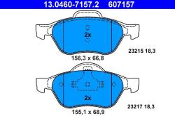 ATE Set placute frana ATE 13.0460-7157.2 (13.0460-7157.2)