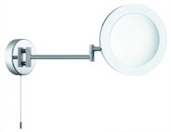 Searchlight BATHROOM SHAVING MIRROR, 3 x MAGNIFICATION, IP44, CHROME, FROSTED OUTER