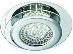 Searchlight 1692CC LED CEILING FLUSH, CHROME, CLEAR CRYSTAL CENTRE DECO