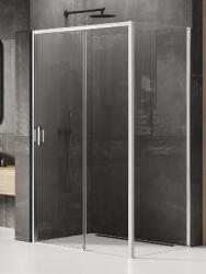 NEW TRENDY Prime cabină de duș 160x90 cm dreptunghiular crom luciu/sticlă transparentă K-1250 (K1250)