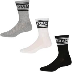 Ben Sherman Чорапи Ben Sherman Mens 3 Pack Sport Socks - White/Blck/Grey
