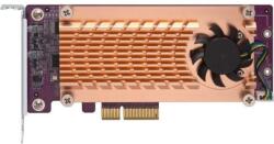 QNAP QM2-2P-244A Dual M. 2 22110/2280 PCIe NVMe SSD Expansion Card (QM2-2P-244A)