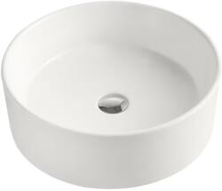 Kronenbach Tube mosdótál 46x46 cm kerek mosdótálak fehér fényes KB759700TU (KB759700TU)
