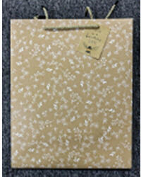  Dísztasak matt 11x14 cm drapp búzakalász