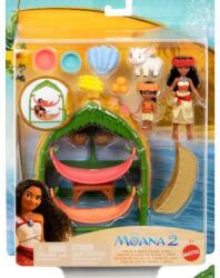 Mattel Vaiana 2: Vaiana és Simea kunyhó játékszett - Mattel (JBT75)
