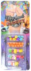 Magic Toys DIY Beads Jewelry: Karkötőkészítő szett 50+ színes gyöngyökkel (MKM559552)