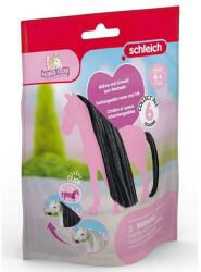 Schleich Horse Club: Sofia's Beauties - Fekete sörény és farok kiegészítő szett (42649) (SLH42649) - innotechshop