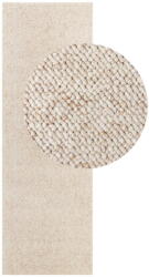 Elle Decoration Covor tip traversă crem lavabil 80x240 cm Rocco Cream - Elle Decoration Covor