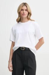 Filippa K pamut póló női, fehér, 31287 - fehér XL