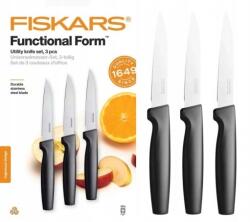 Fiskars 3 Db-os Zöldségszeletelő Kés Szett Éles Dobozban (1057562)