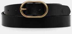 Calvin Klein Jeans bőr öv fekete, női, LV04K7010G - fekete 80