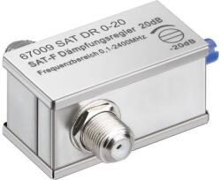 Goobay ÁLLÍTHATÓ JELCSILLAPÍTÓ 0 - 20 dB SAT/CATV/DVB-T