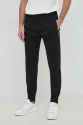 Giorgio Armani melegítőnadrág férfi, fekete, testhezálló - fekete XL