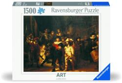 Ravensburger - Puzzle Rembrandt rondul de noapte 1500 piese design nou (RVSPA00701) - carlatoys Puzzle