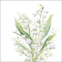 Ambiente Lily of the valley papírszalvéta 33x33cm, 20db-os