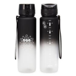 Ars Una színátmenetes motivációs kulacs 1000 ml Black&White (56574517_00)