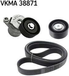 SKF Set curea transmisie cu caneluri SKF VKMA 38871 (VKMA 38871) - automobilus