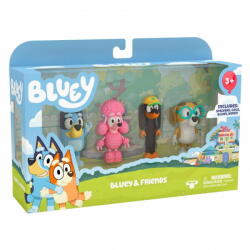Bluey Figures set Bluey 4-pak Freinds (BLU13014) Figurina