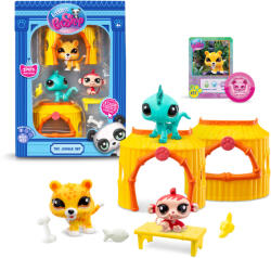 Littlest Pet Shop Jungle 3 bucăți Set de colecționat (LPS00515)