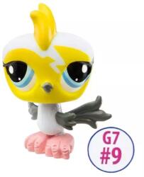 Littlest Pet Shop Figurină 9 - pasăre galbenă (00520 09) Figurina