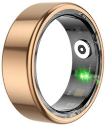 TelForceOne S. A Maxlife okosgyűrű 8-as méret - arany színben, elegáns és modern kiegészítő, biztonságos és praktikus mindennapi használatra