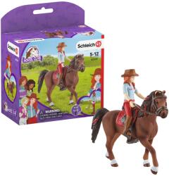 Schleich Horse Club Hannah și Cayenne (SLH42539) Figurina