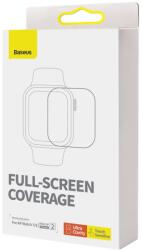 Baseus NanoCrystal védőfólia Apple Watch 7/8/9, 41mm (2db) felhelyező sablonnal (P6001510B201-02) (P6001510B201-02)