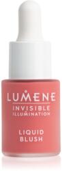 Lumene Invisible Illumination течен руж за озаряване на лицето цвят Bright Bloom 15ml