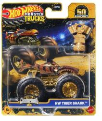 Mattel Hot Wheels: Monster Trucks Bajnok kisautó serleggel - Tiger Shark (JDW02)