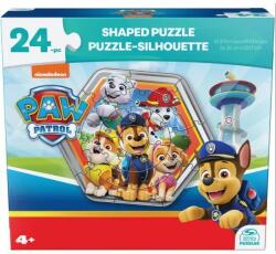 Spin Master Mancs Őrjárat: jelvény alakú puzzle, A csapat - 24 darabos (20145675) - jateknet