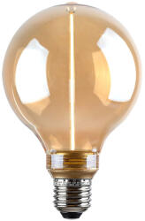 Rábalux E27 LED Filament, 3W, 170lm, borostyán búra (79077)