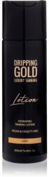 Dripping Gold Luxury Tanning Lotion hidratáló önbarnító krém az intenzív barnulásért árnyalat Dark 200 ml