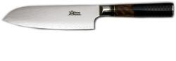 MaceMaker VERONA SANTOKU SanMai damaszkuszi acél konyhakés