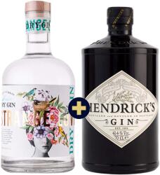 Strange Luve Gin 0, 7l 40% + Hendricks Gin 0, 7l 41, 4%