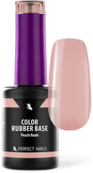 Perfect Nails Color Rubber Base Gel - Színezett Alapzselé 8ml - Peach Nude