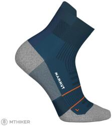 Mammut Mountain Running könnyű Merino Quarter zokni, kék (EU 36-38)