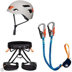 Mammut Skywalker Pro Via Ferrata Package via ferrata készlet, fehér (M-XL)