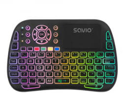 SAVIO KW-04 ARGB vezeték nélküli mini billentyűzet